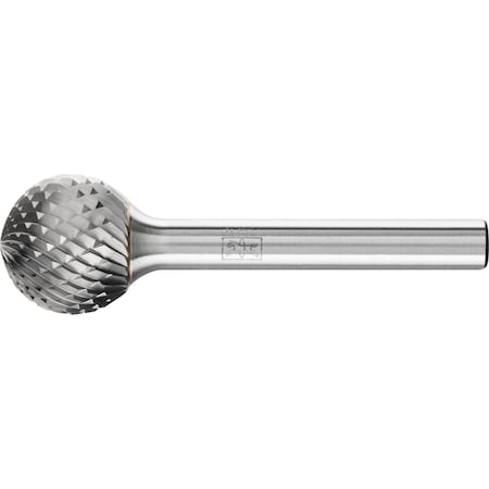 Pferd Carbide Bur - Ball Shape, DIA Cut - 5/8" x 9/16" x 1/4" Shank - SD-6 24593